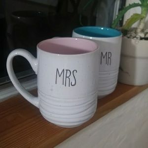 Coffee Mugs Mr & Mrs Giftable